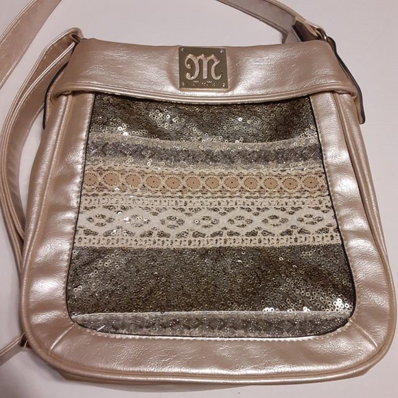 Miss Me Sequined Crossbody Purse - Picture 2 of 8